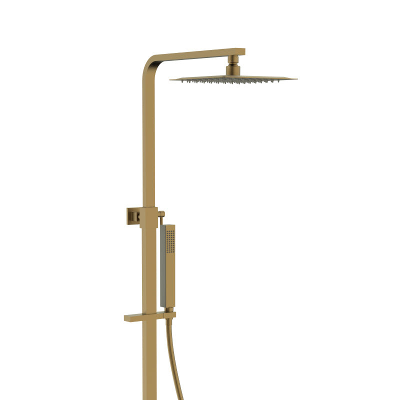Conjunto de Duche QUADRA PLUS Ouro Velho
