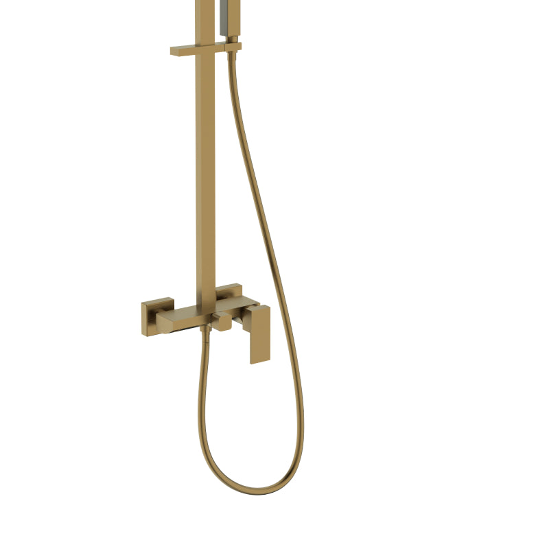 Conjunto de Duche QUADRA PLUS Ouro Velho
