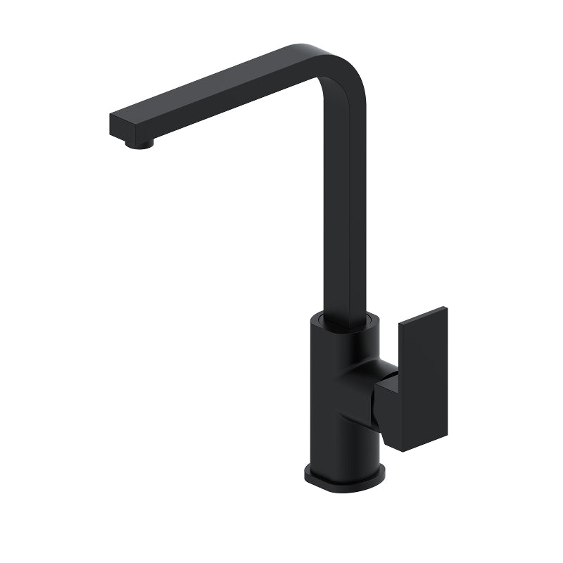 Torneira de Cozinha Bica Retangular QUADRA PLUS Preto